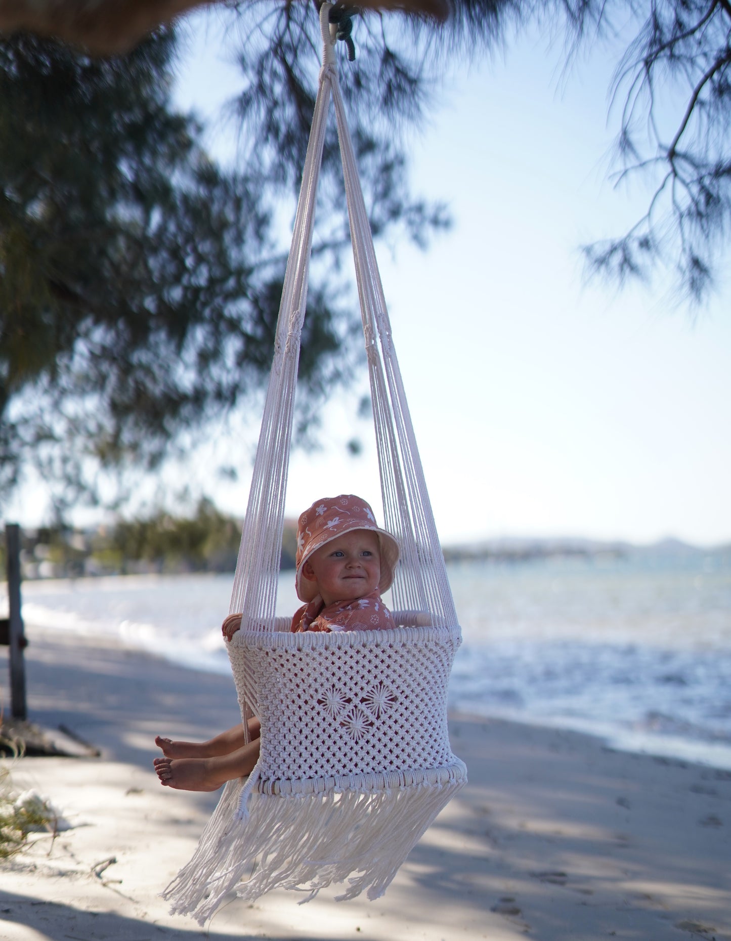 Macrame swing
