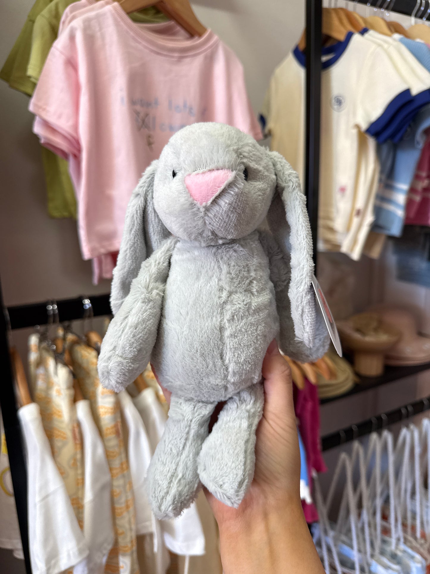 Plush Bunny - Grey