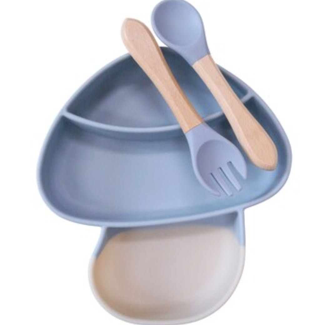 Silicone Bowl Set Mushroom