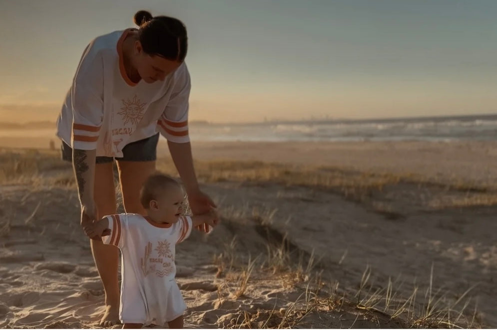 Vacay T-Shirt Romper