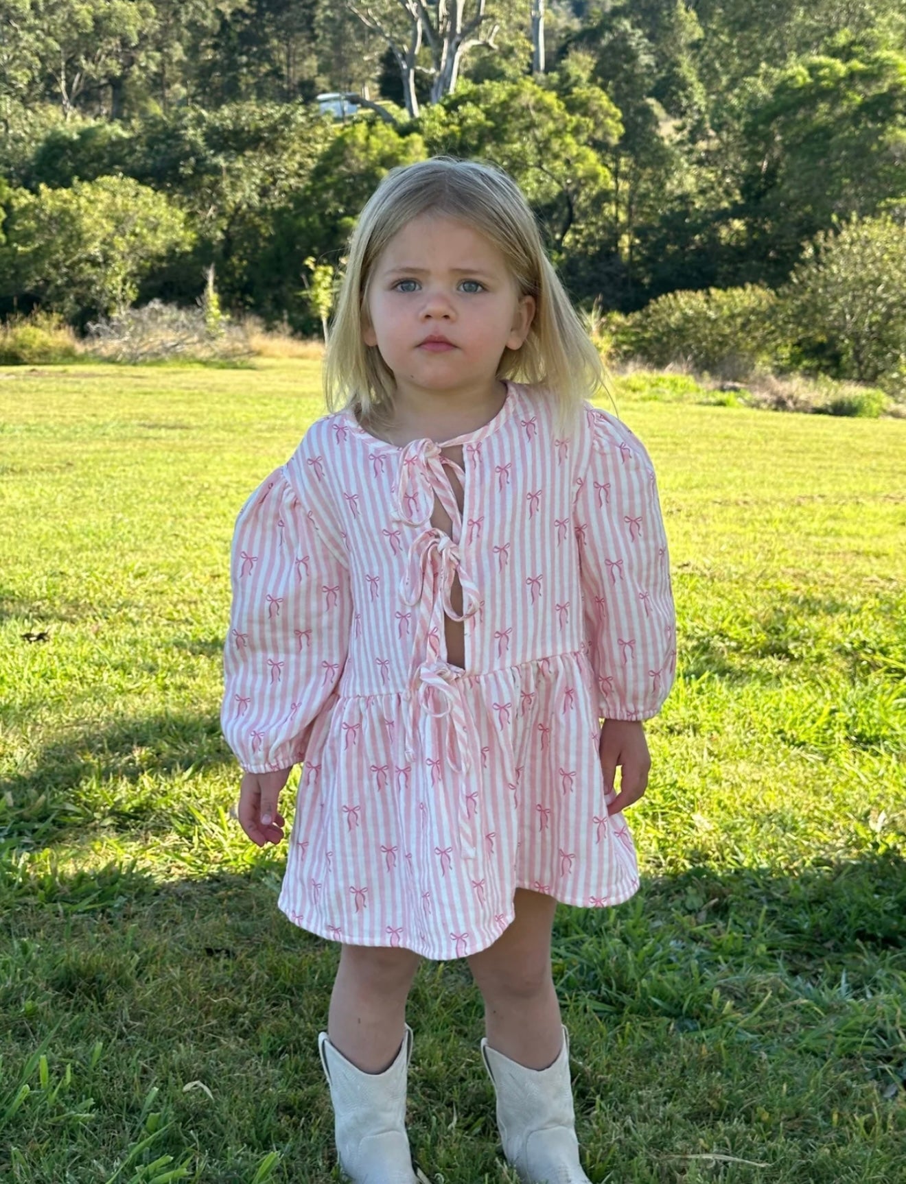 Reversible Bow Tie Dress