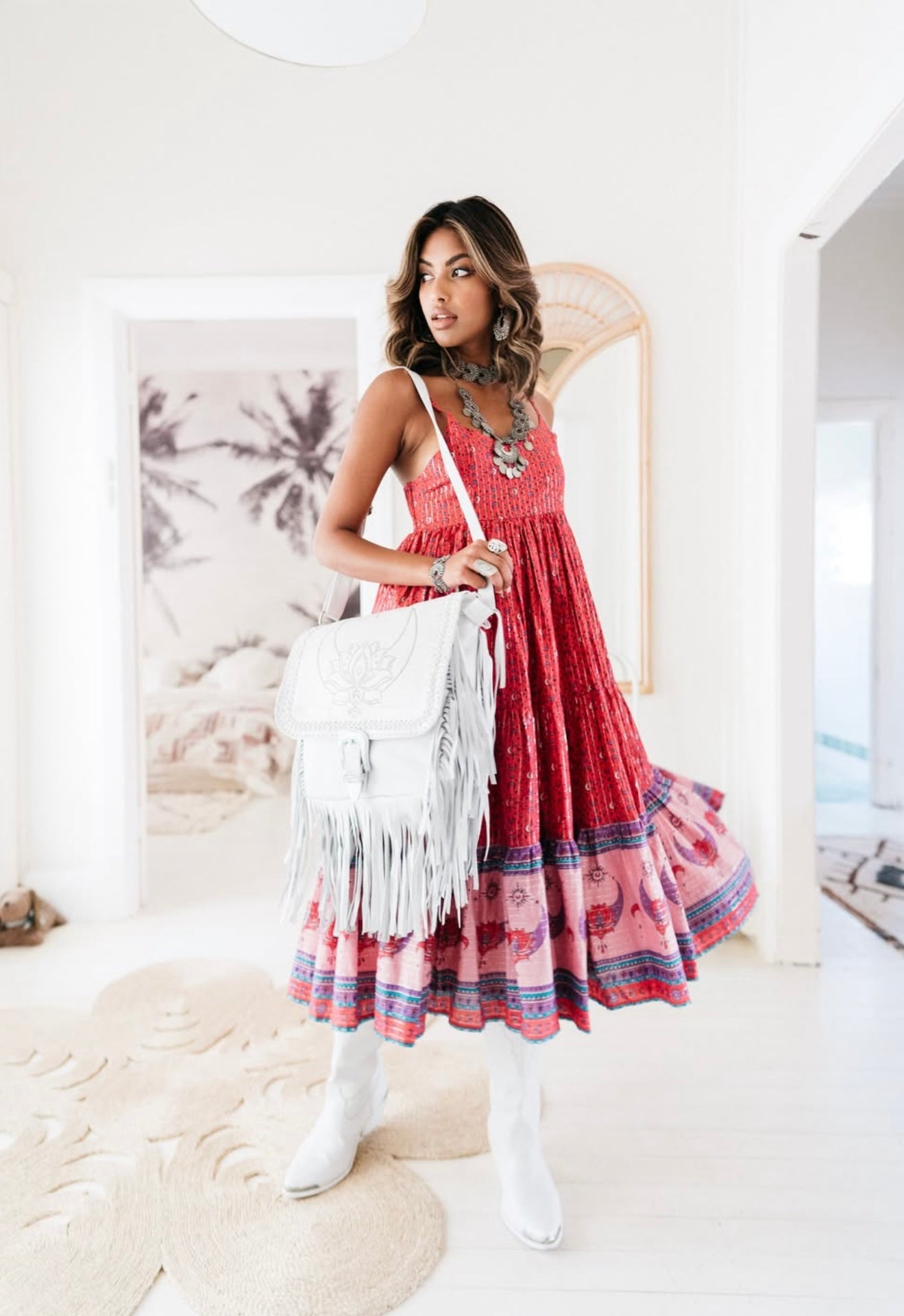 Cosmic Love - Fringe Bag