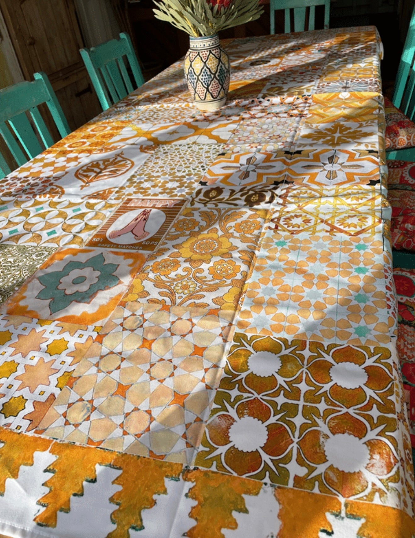 Canvas Tablecloth - Kasbah