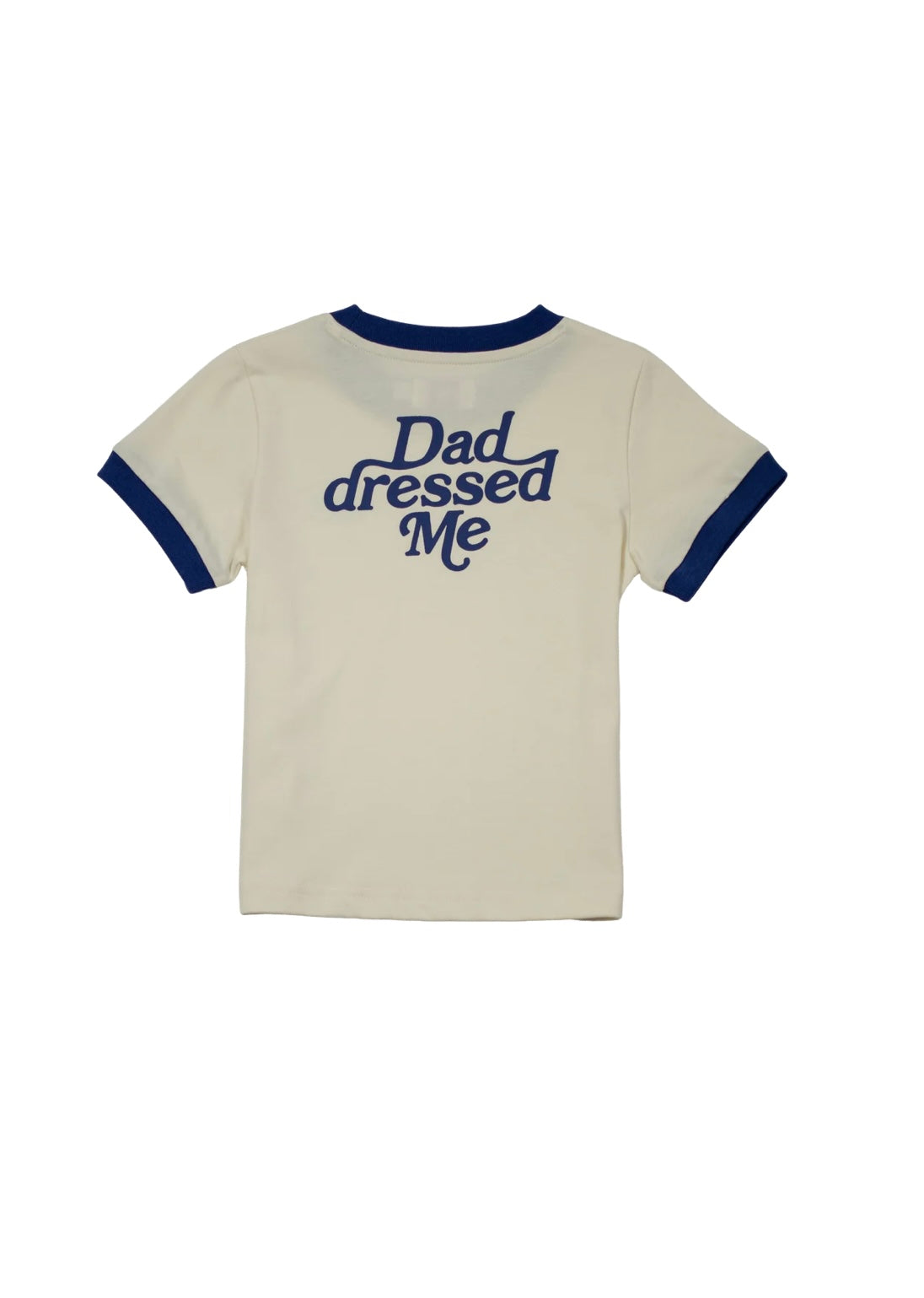 Dad Dressed Me - Mini Tee Blue
