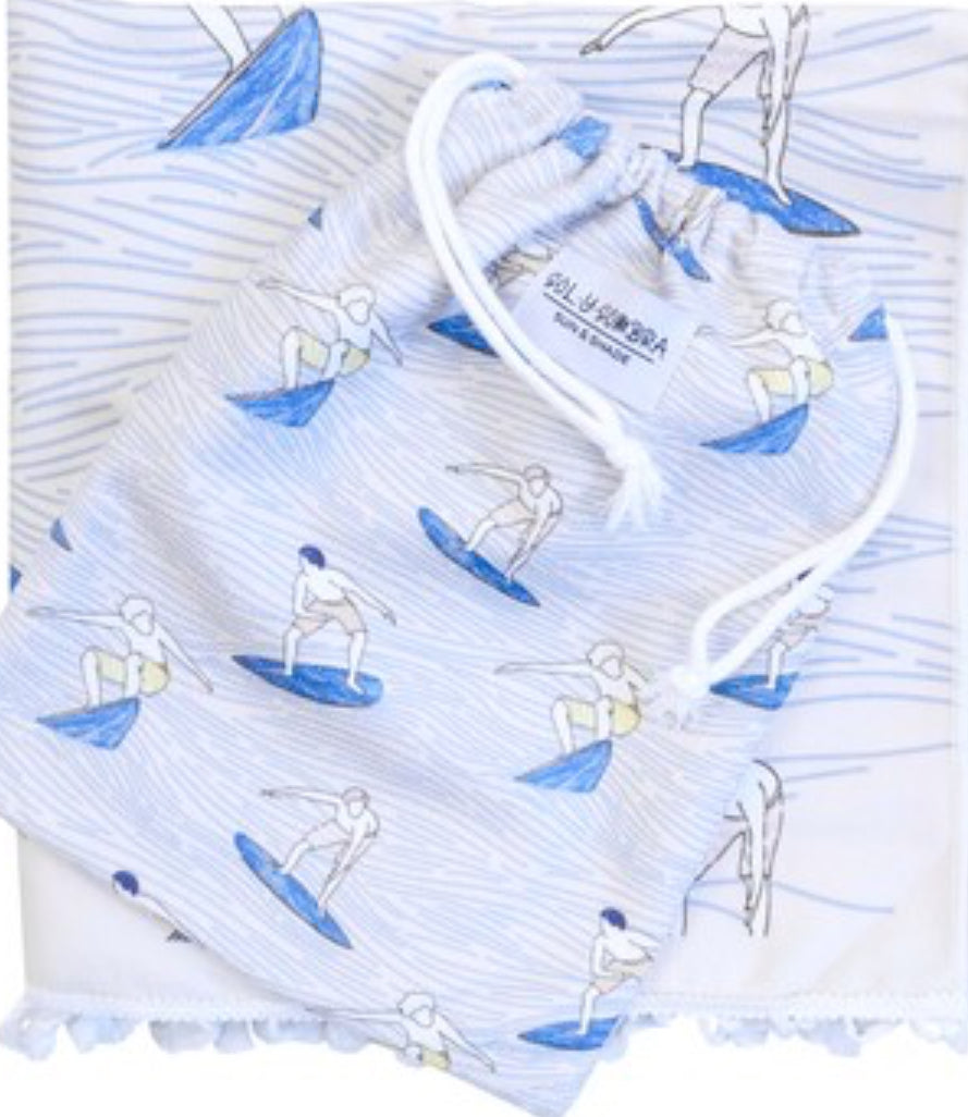Kids Towel Poncho Surfers