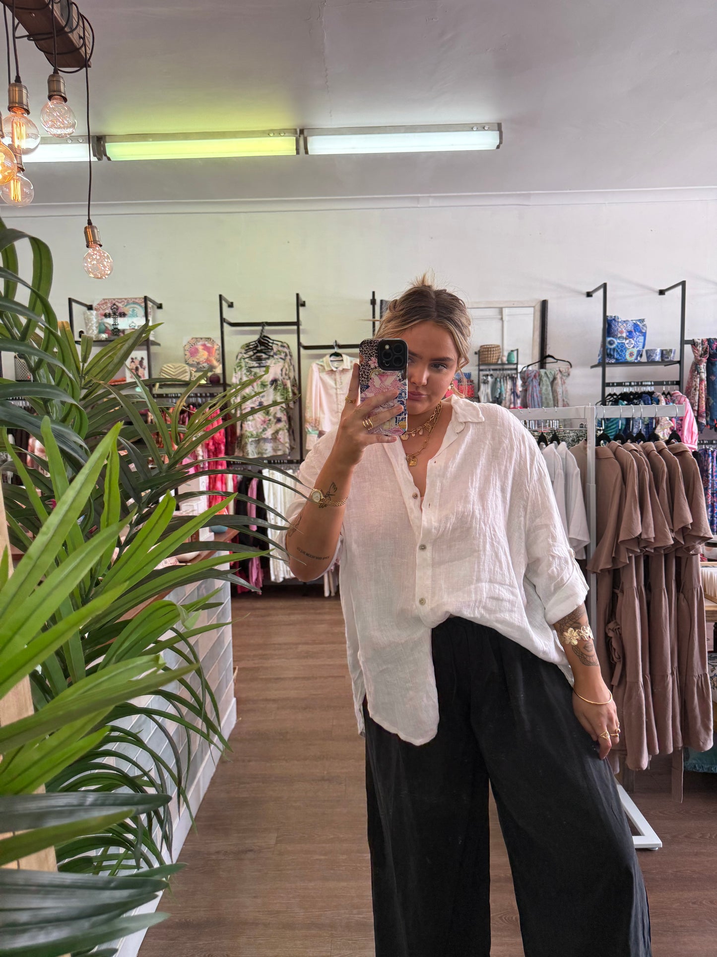 Venice - Linen Top