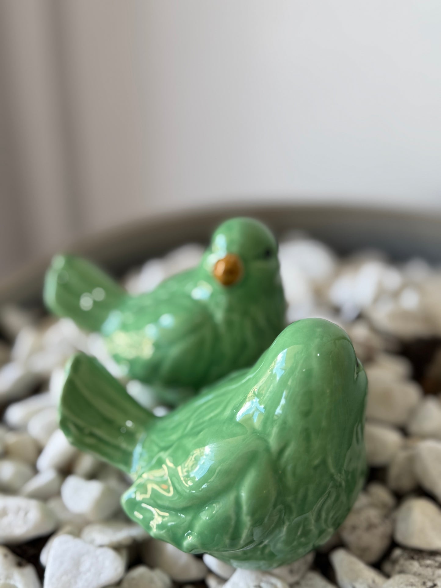 Decorative Birds - Green