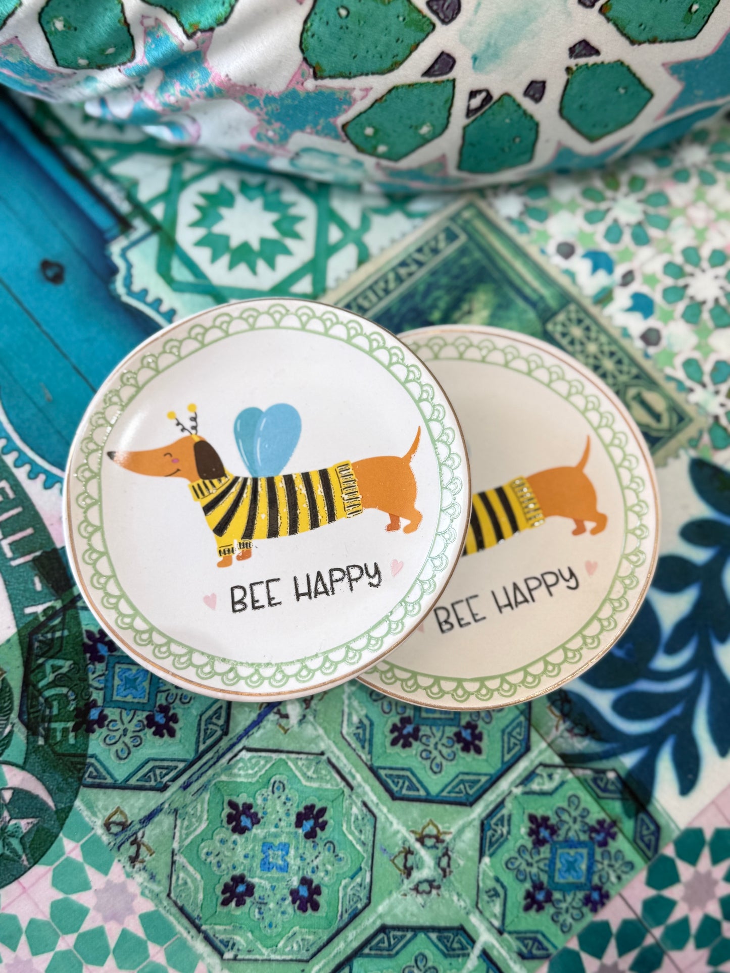 Trinket Tray - Bee Happy