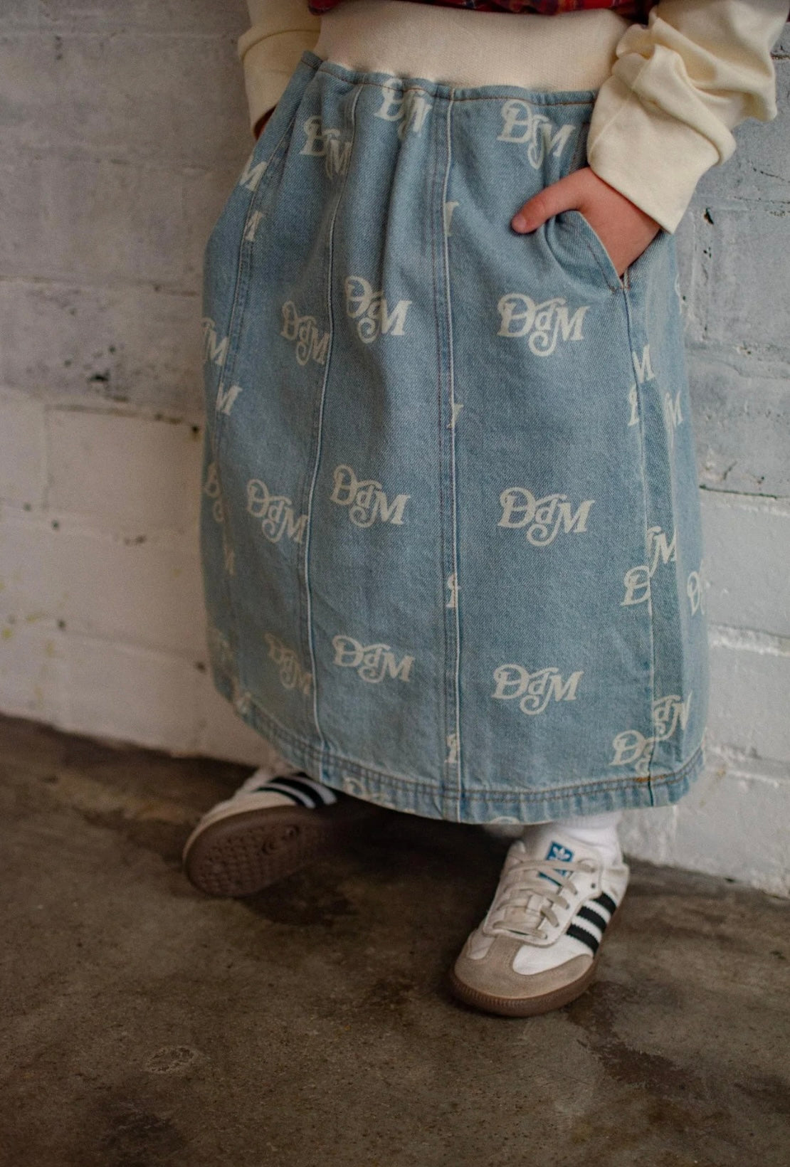 Dad Dressed Me - Denim Skirt