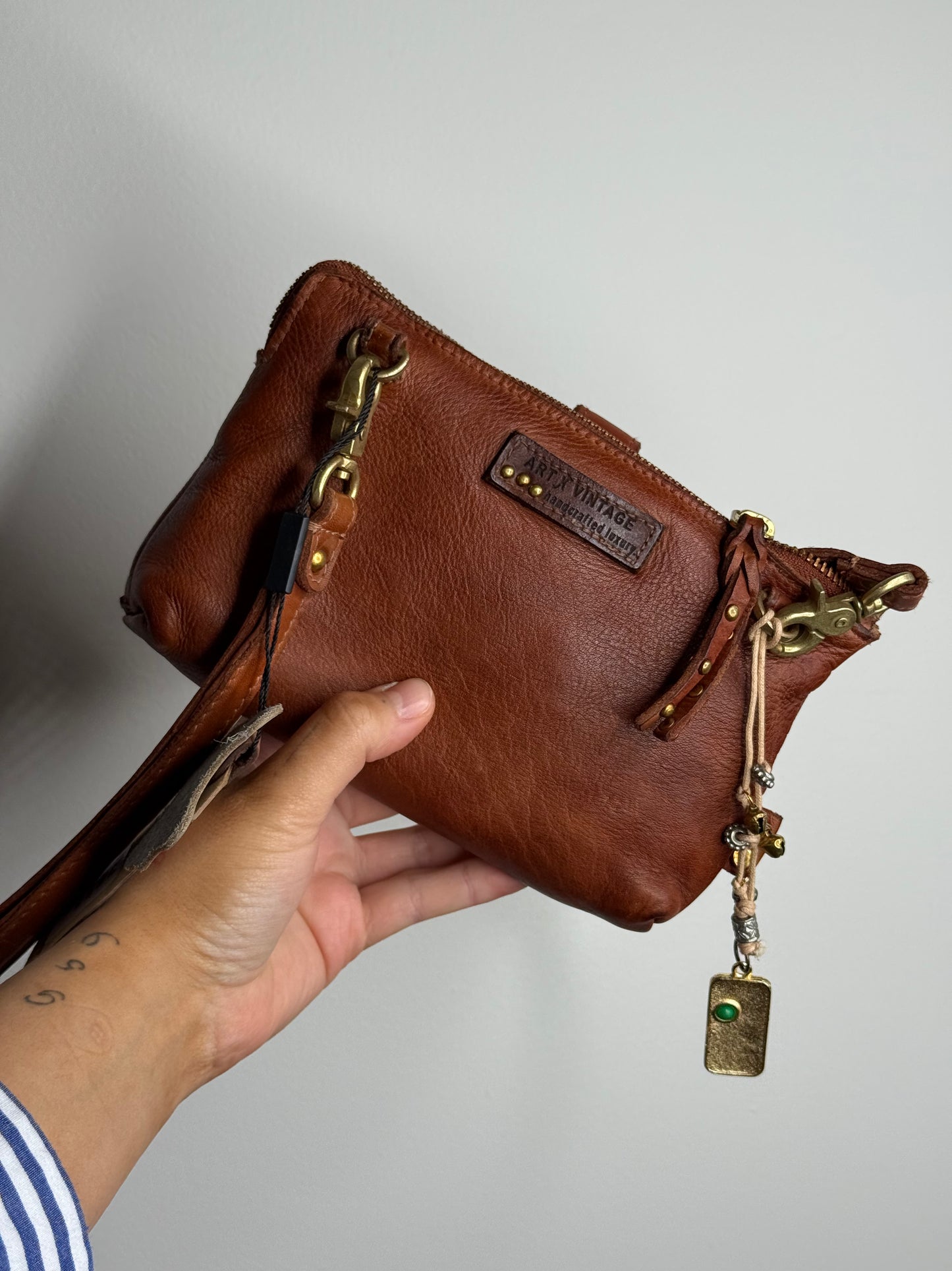Tan Crossbody Bag