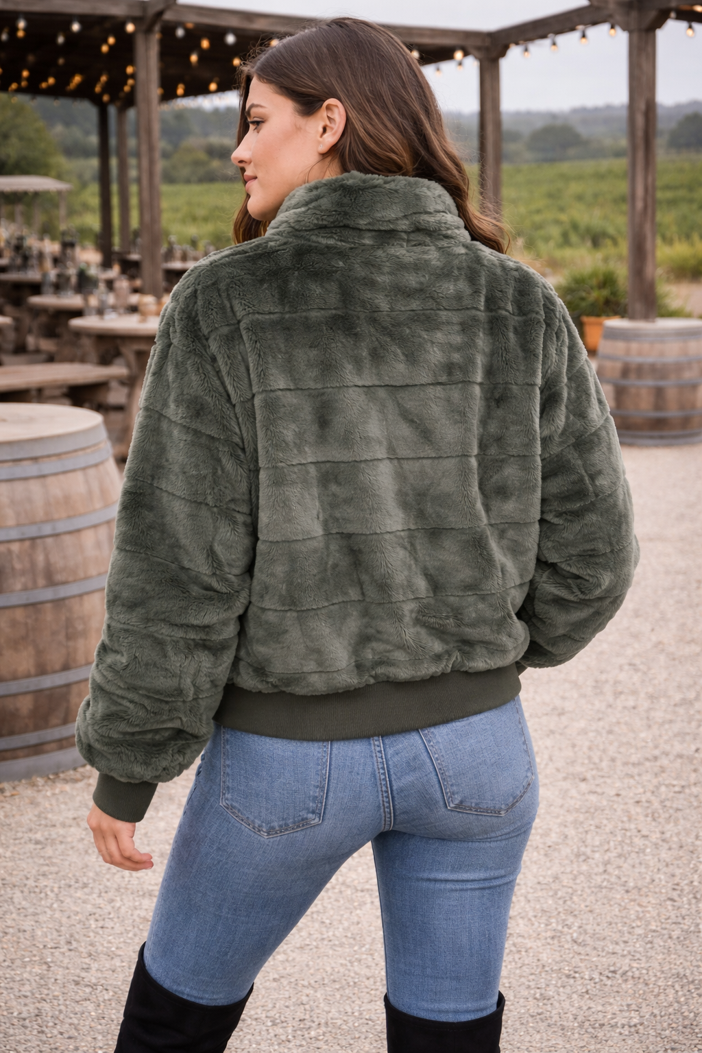 Evergreen Bomber Jacket