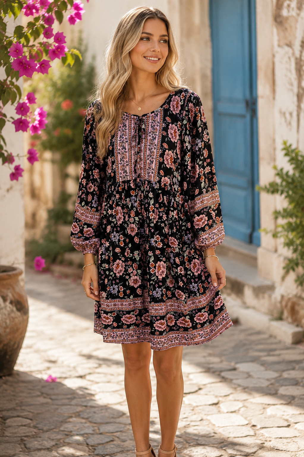 Petal Midi Dress
