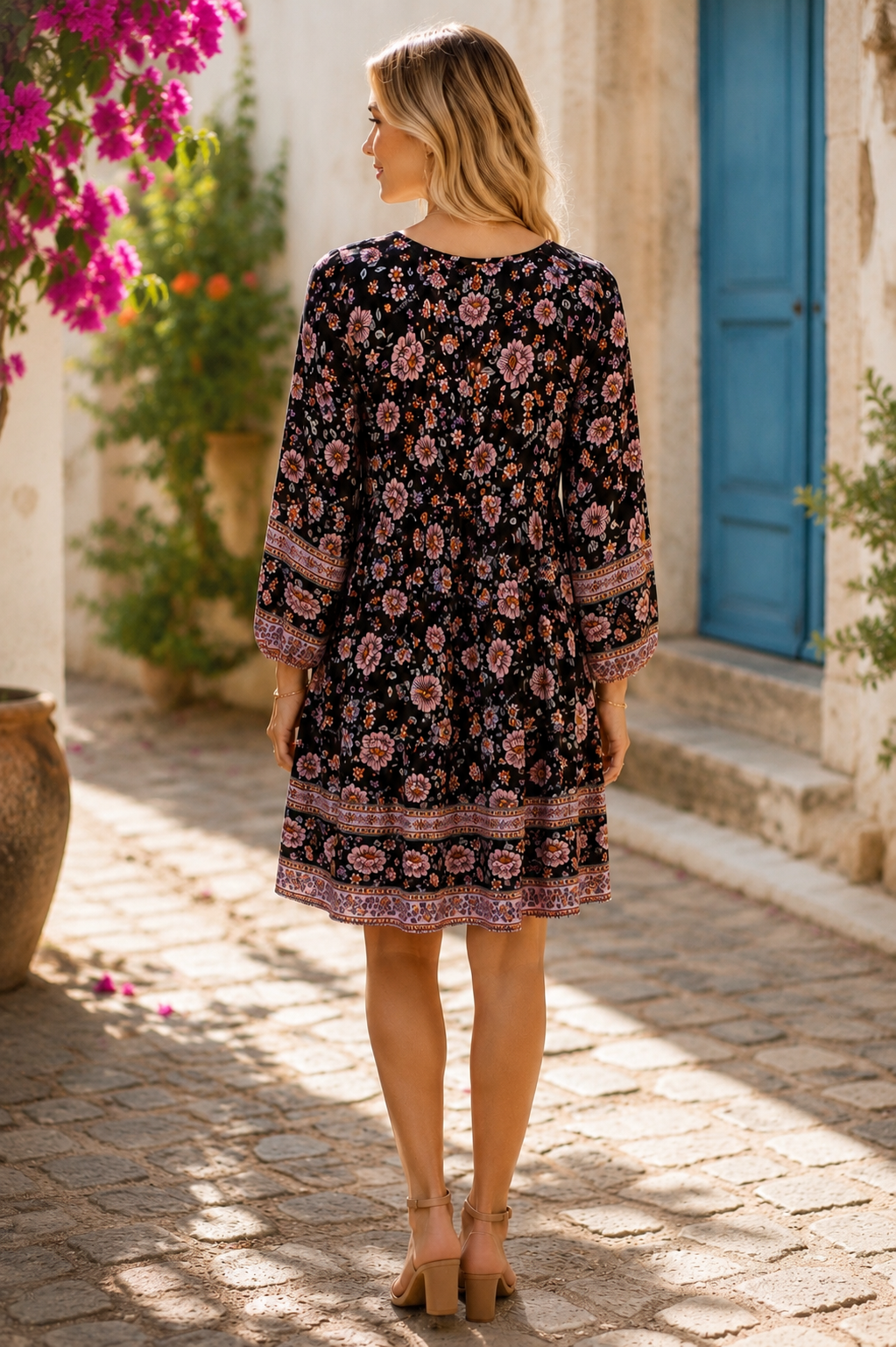 Petal Midi Dress