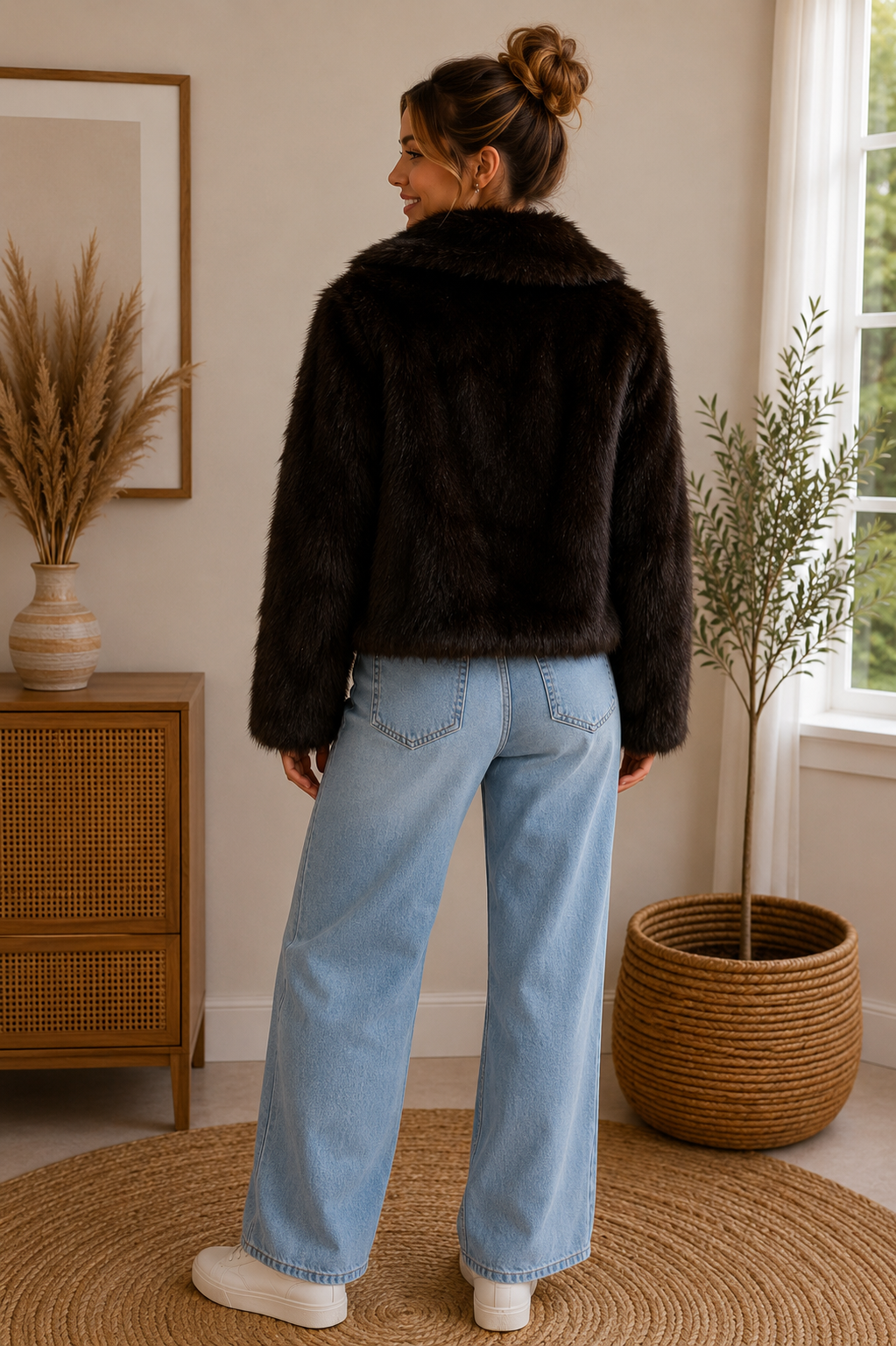 Shadow Fur Coat