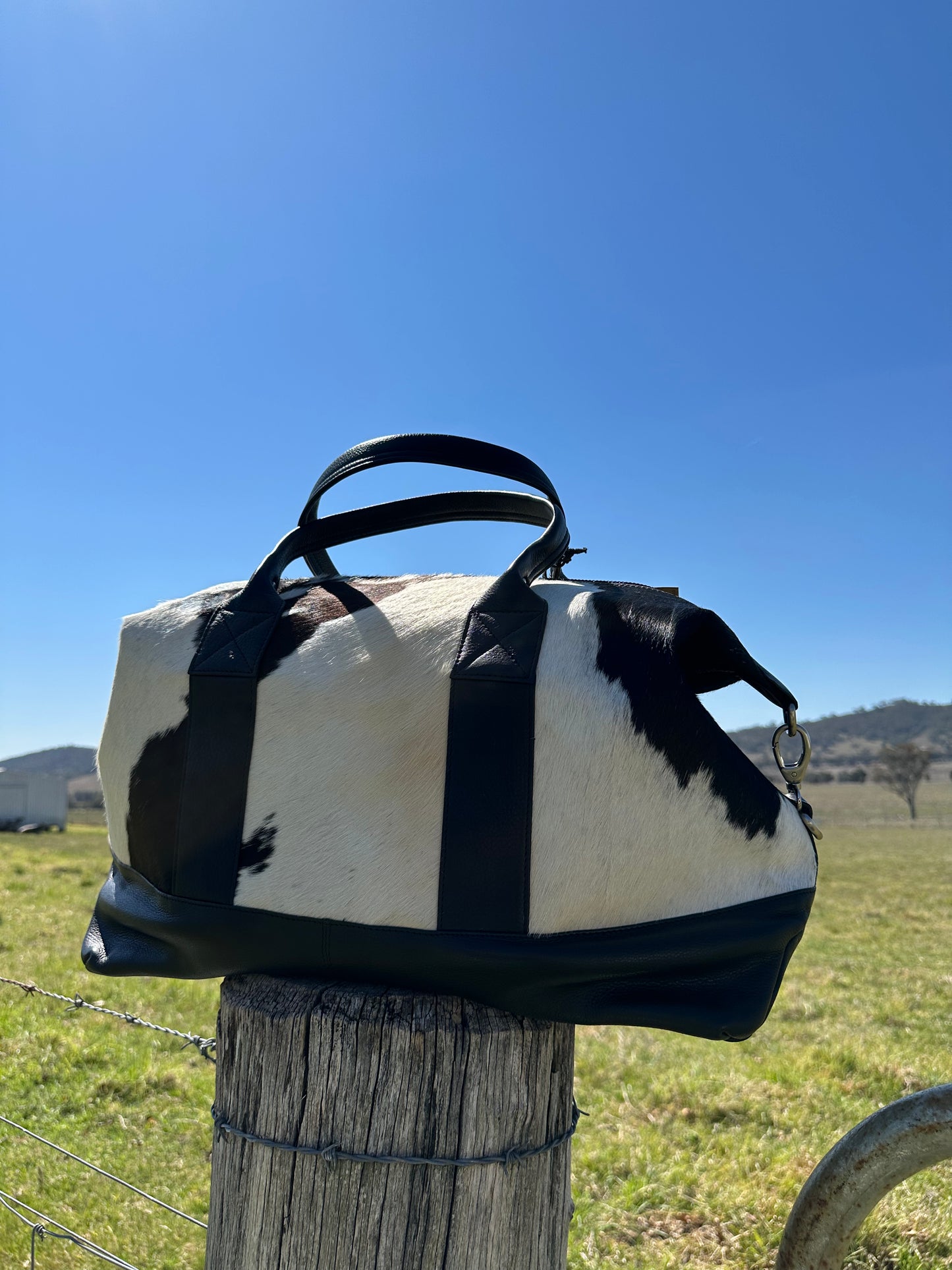 Cowhide Leather duffle