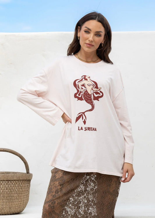 La Sirena - Oversized Tee