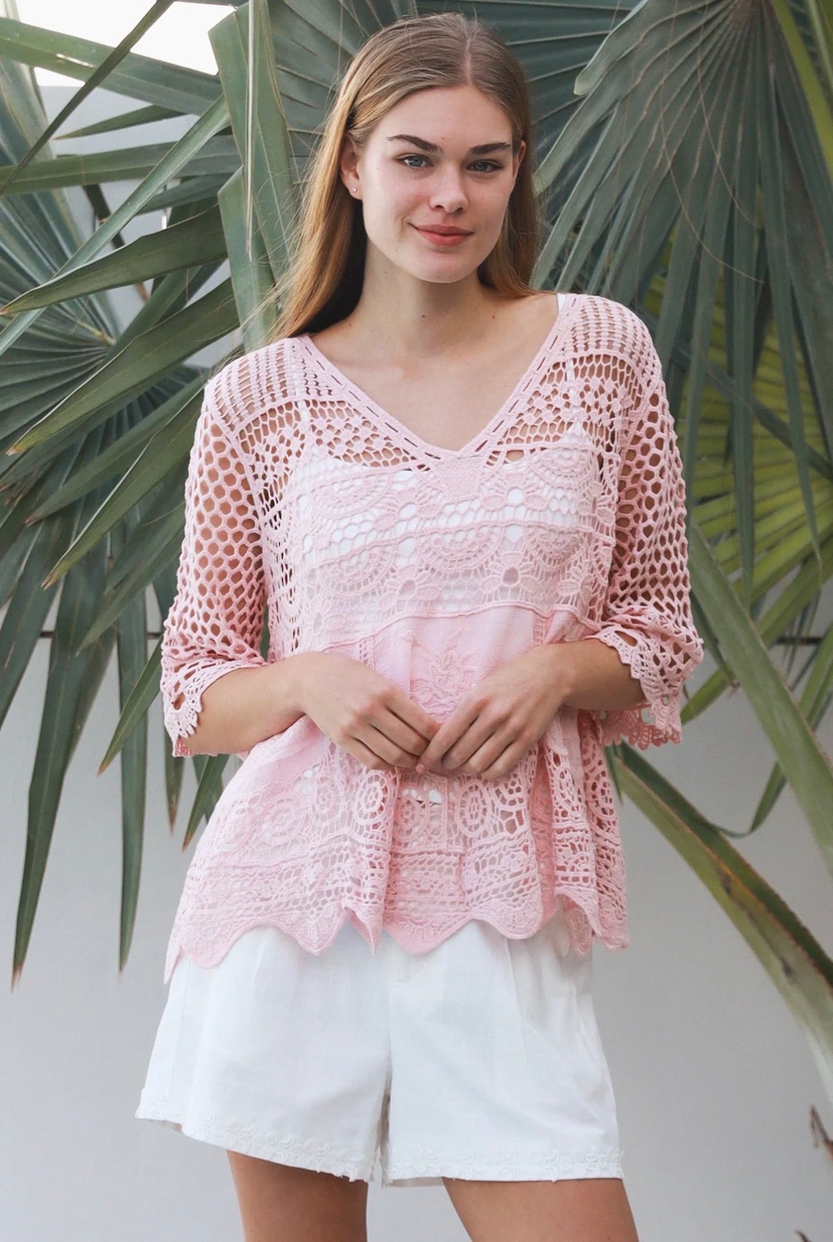 Alessia lace blouse