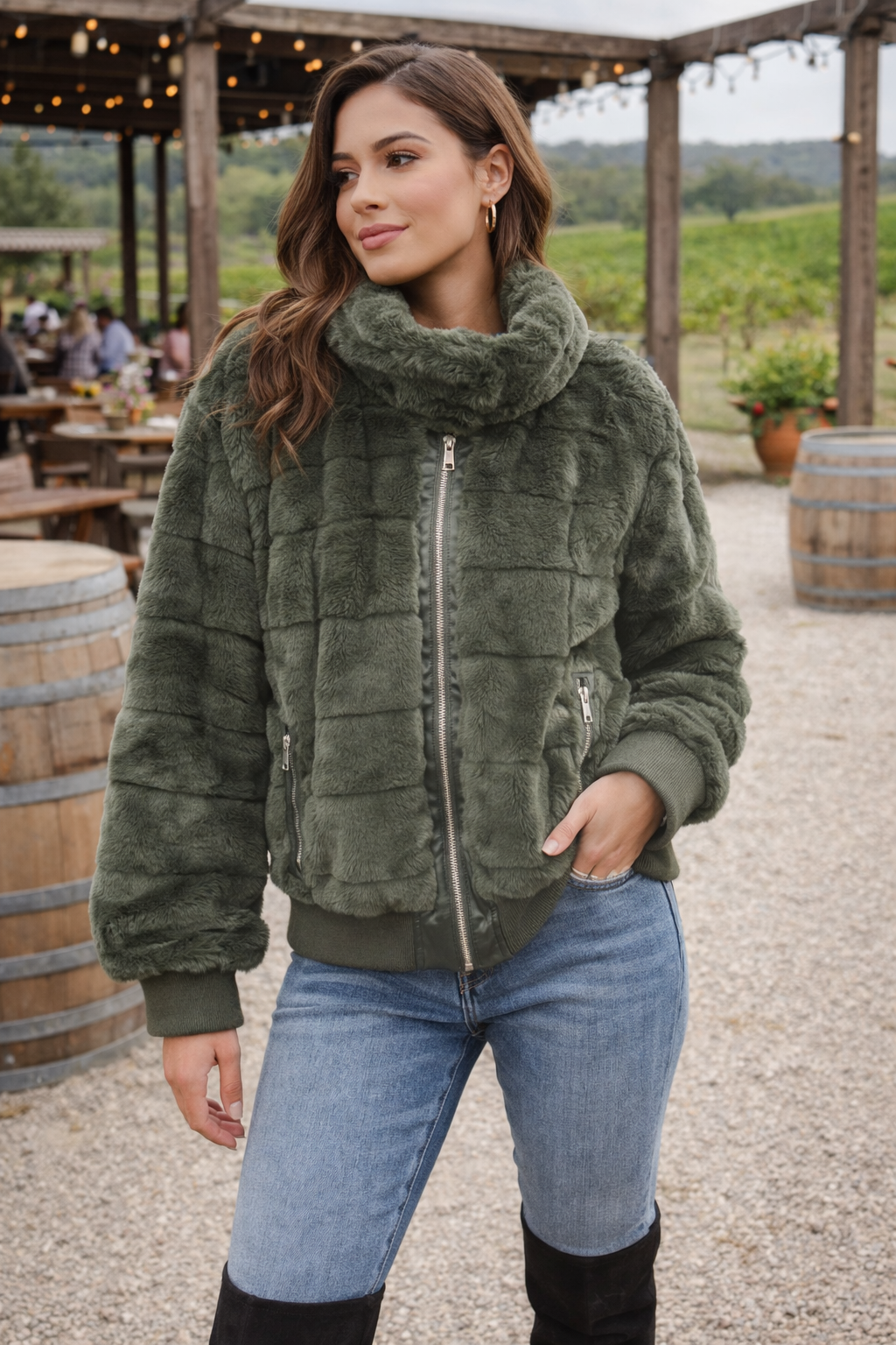 Evergreen Bomber Jacket