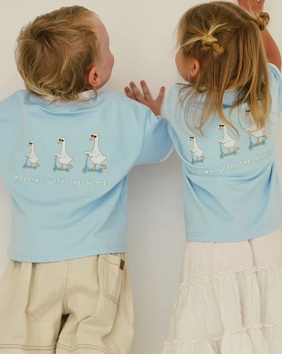 With The Homies tees