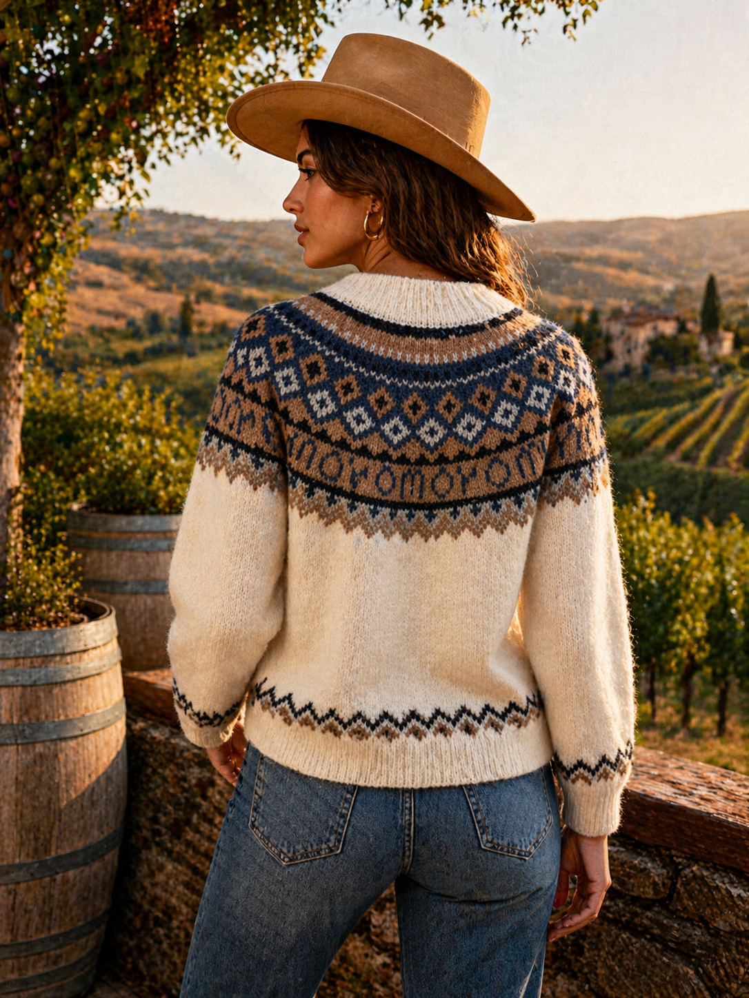 Saddle Ridge Knit