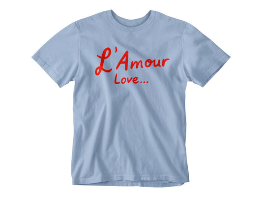 L’Amour Blue Tee