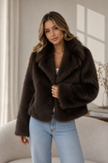 Espresso Fur Jacket