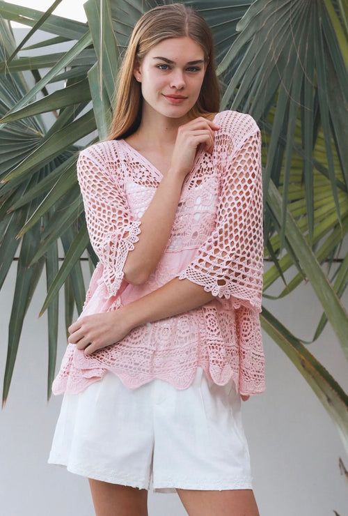 Alessia lace blouse