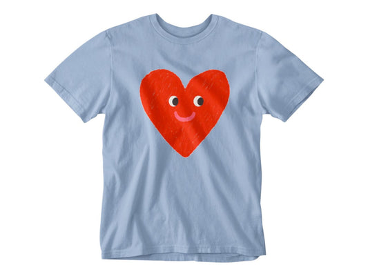 Heart Blue Tee