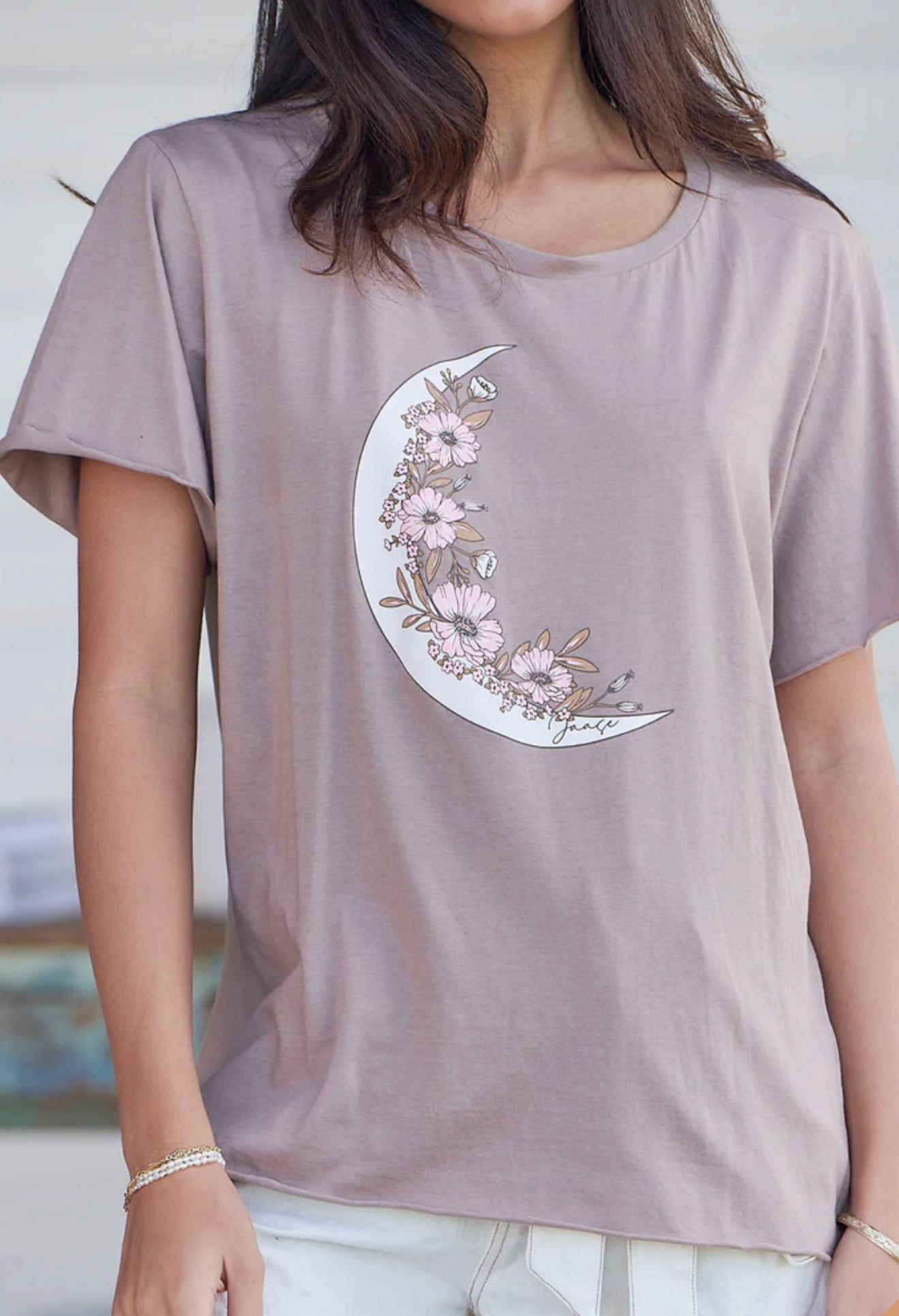 Vintage Tee - Crescent Moon