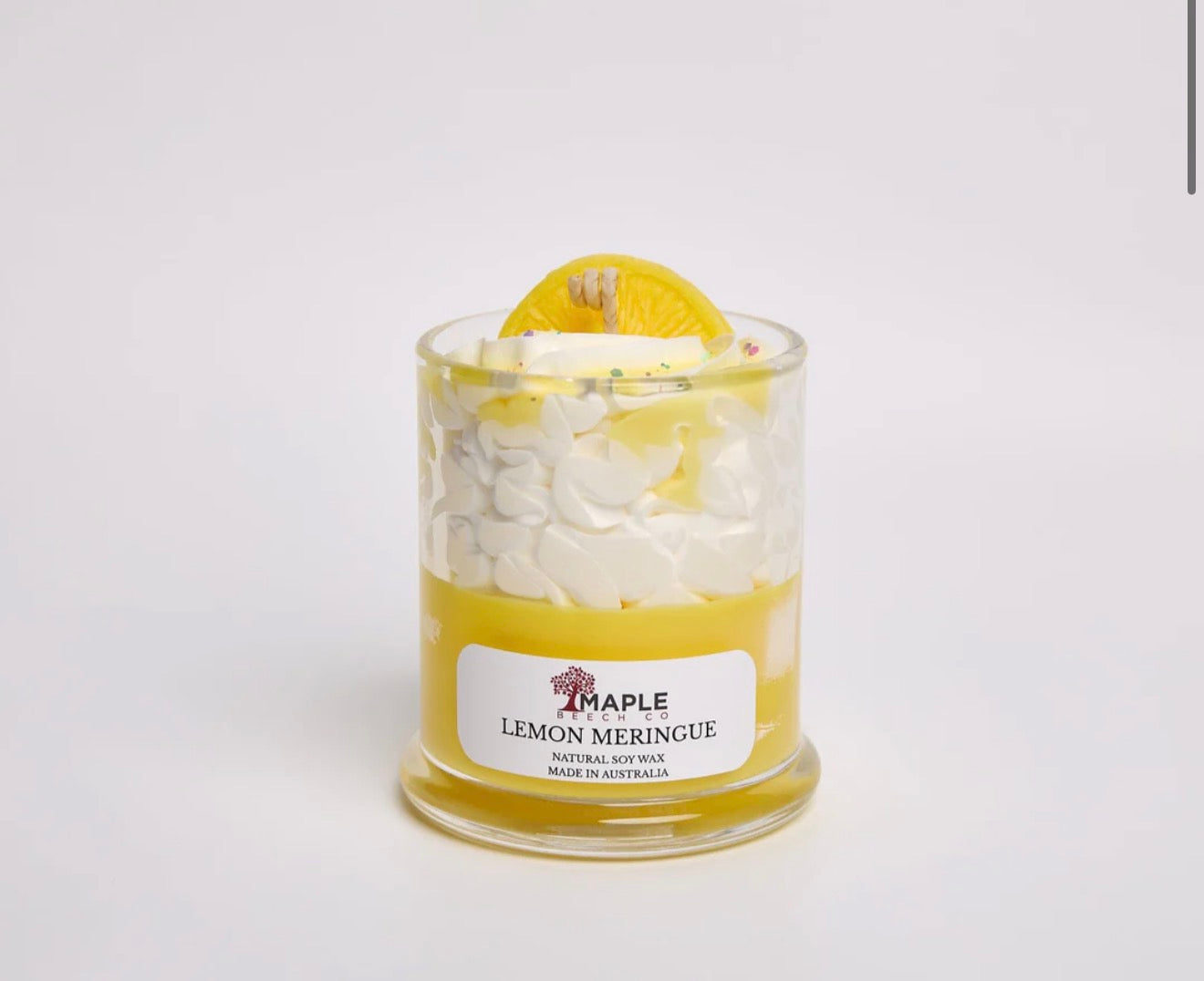 Lemon Meringue- Candle