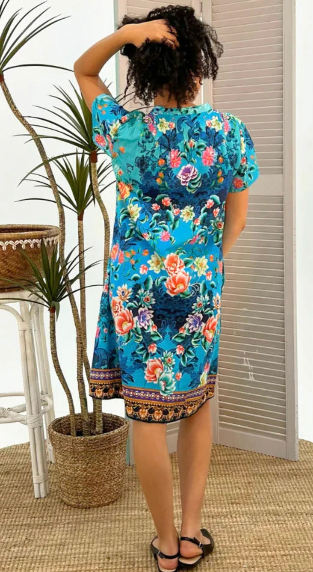 Cienna Lotus Garden Dress