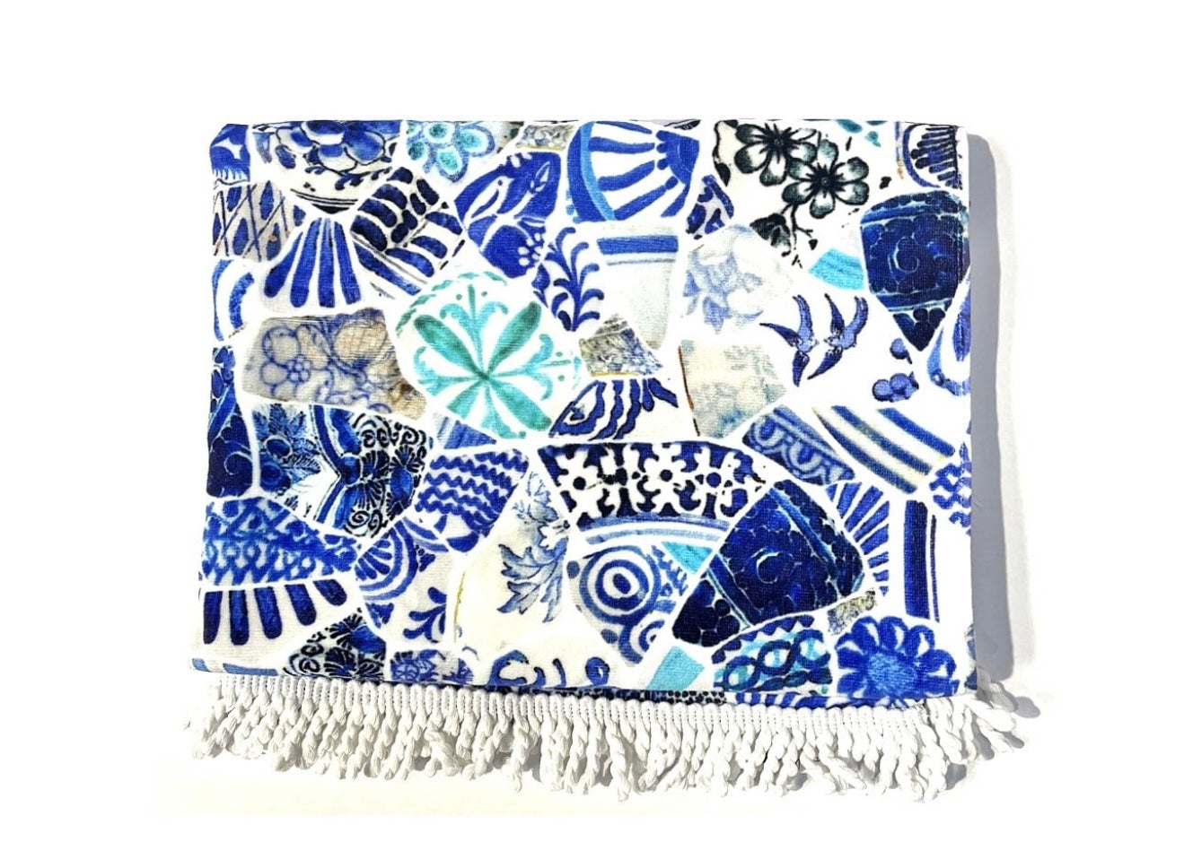 Beach Towel - Blue Mosaic