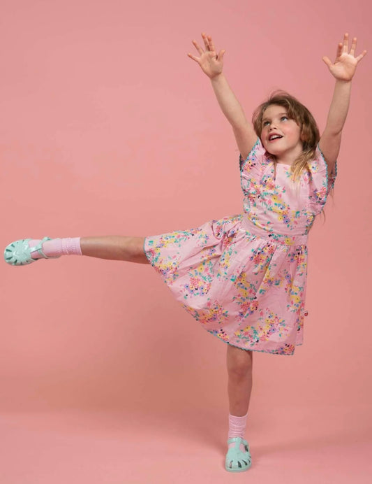 Confetti Floral Lacy Dress