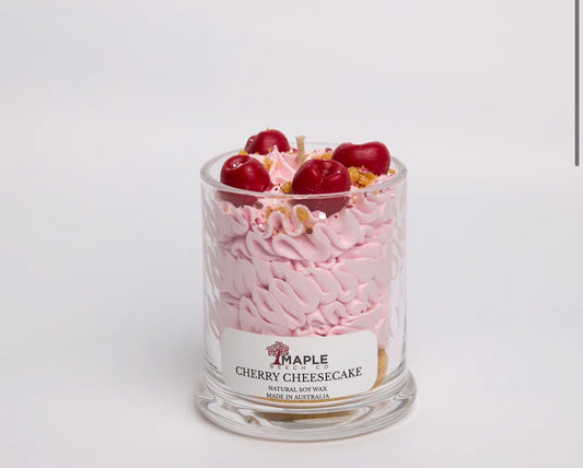 Cherry Cheesecake - Candle