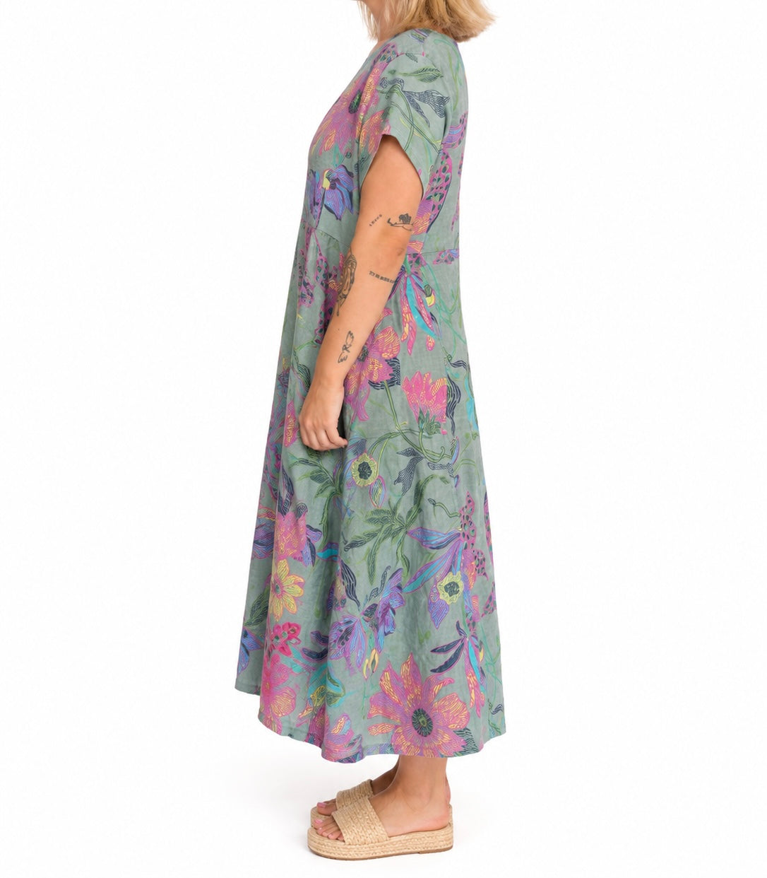 Bonnie Linen Dress