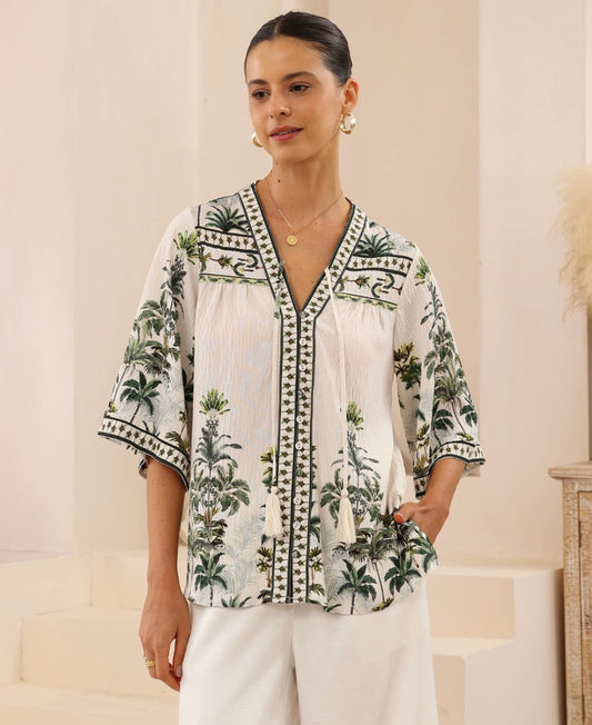 Palm Spring Blouse