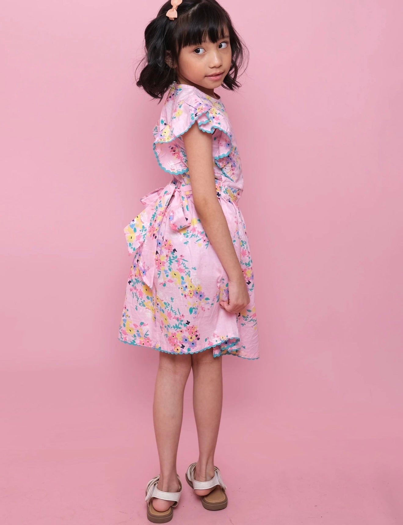 Confetti Floral Lacy Dress