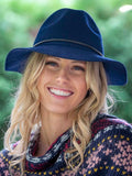 Cienna Fedora - Blue
