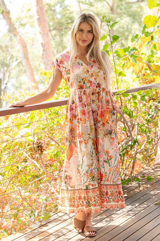 Rouge Bloom Bluebell Dress
