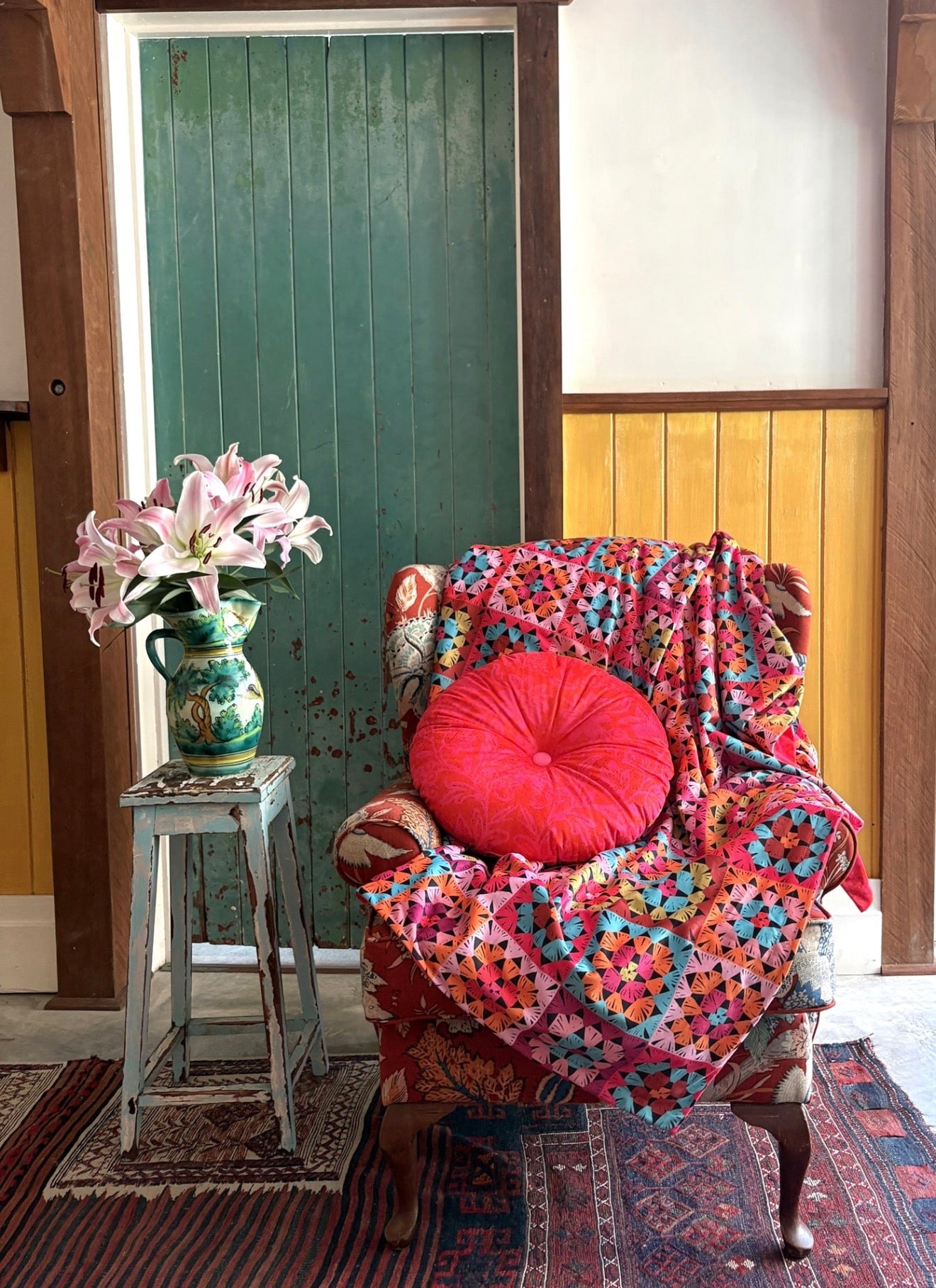 Velvet Throw - Crotchet