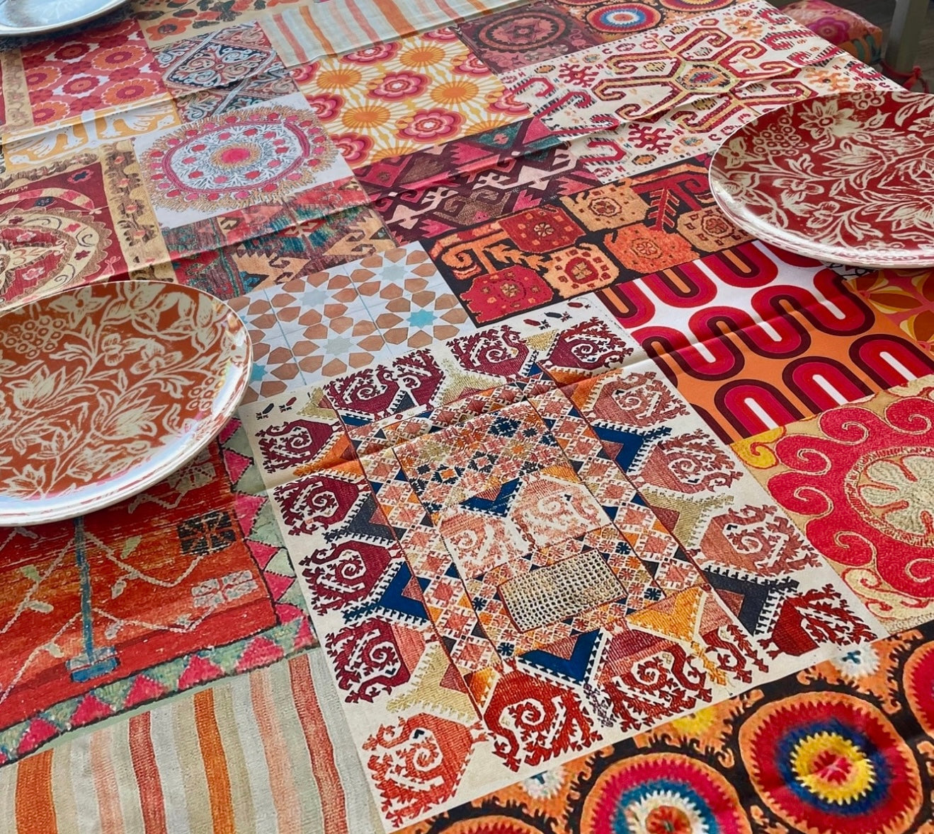 Canvas Tablecloth - Marrakesh Express