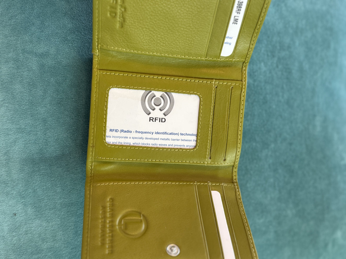 Ruby Wallet - Lime