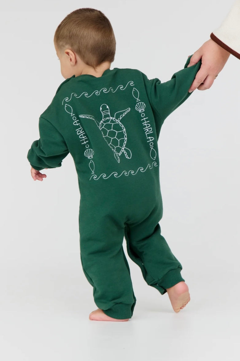 Turtle Trail Romper