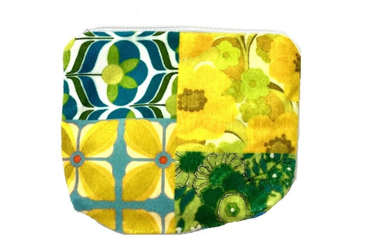 Velvet Purse Small - 70s Green