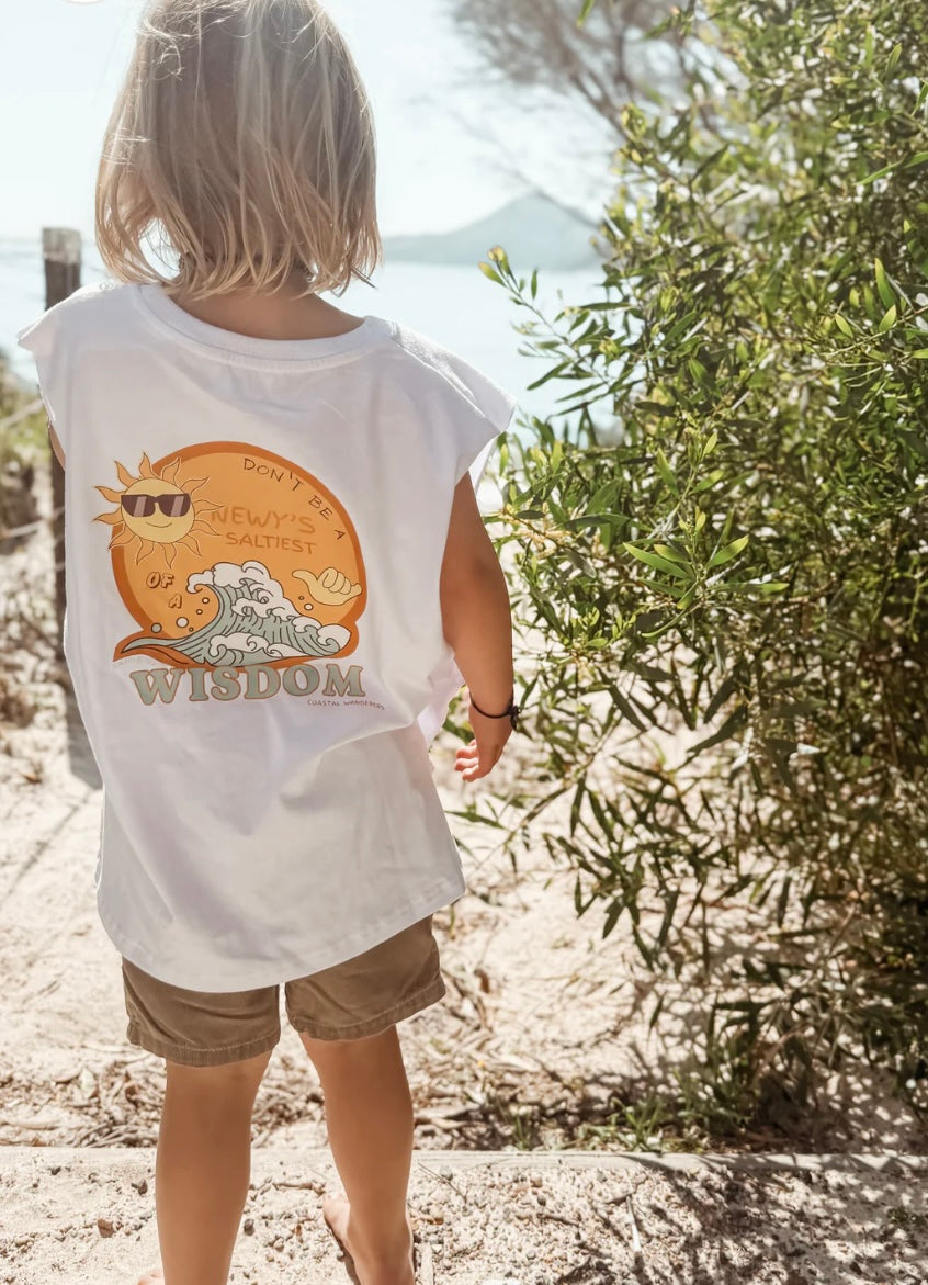 Saltiest Wisdom Kids Singlet
