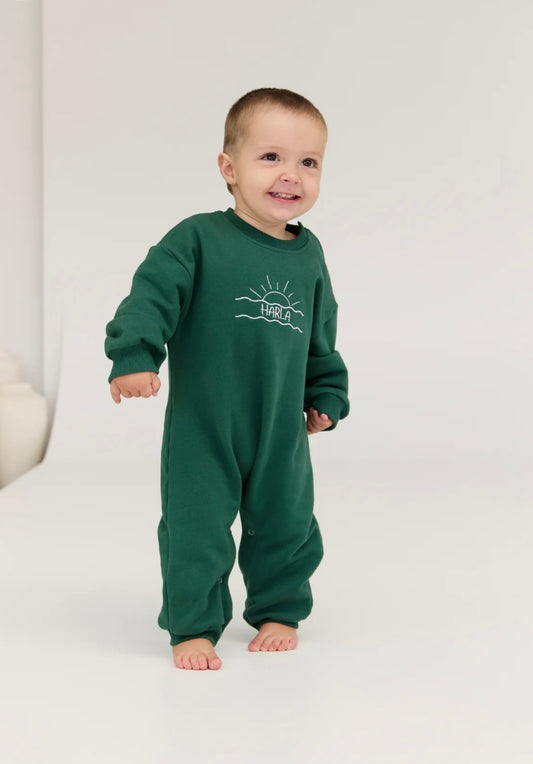 Turtle Trail Romper
