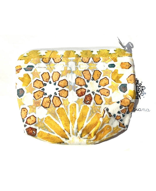 Velvet Purse Small - Kasbah Tile