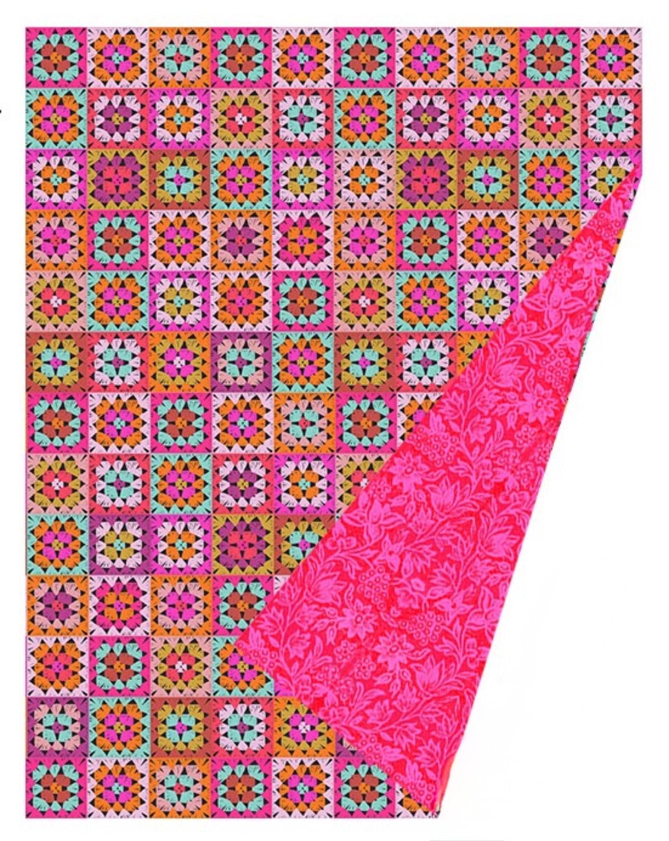 Velvet Throw - Crotchet