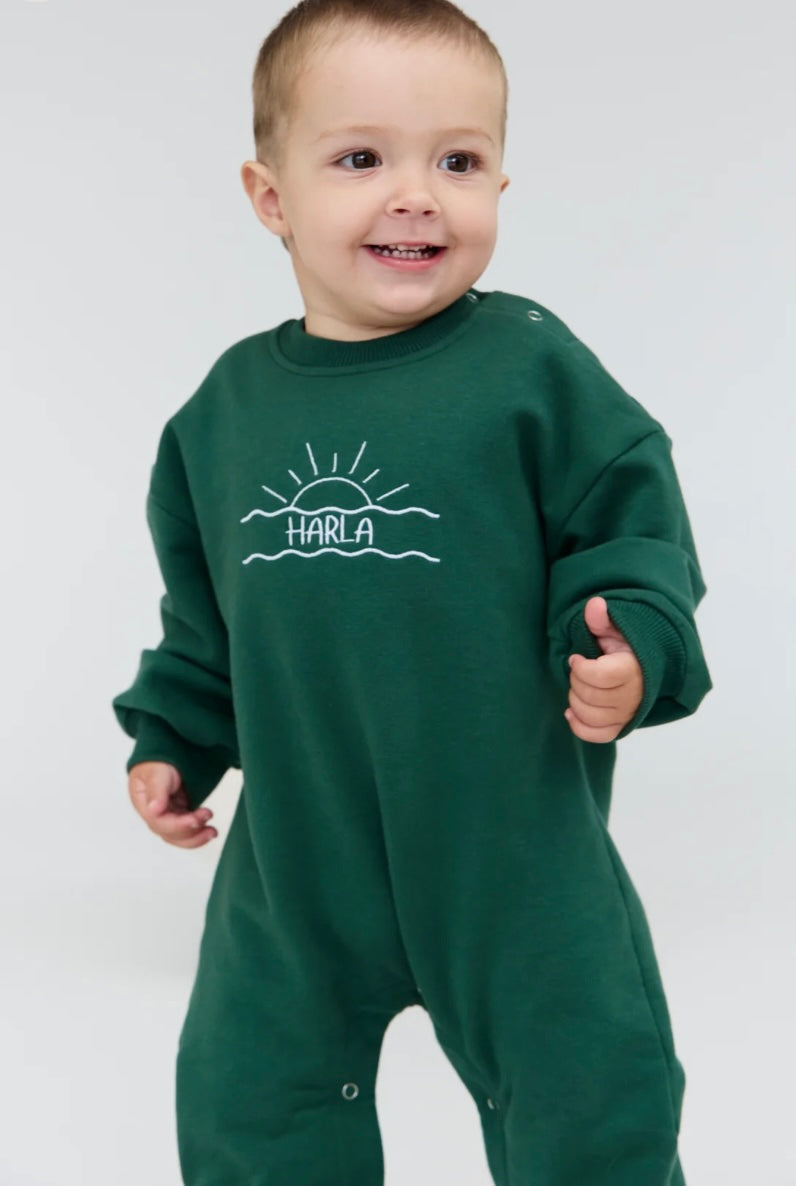 Turtle Trail Romper