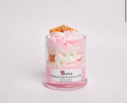 Bubblegum Waffle Cone - Candle
